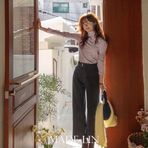 [특가 30% ★한정수량]MADE LIN[앙고라 함유] 윈트인 쫀쫀도톰 폴라티[size:F,L]