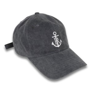 랜디쉽 MARR 로고 워싱 차콜 남자 빅사이즈 모자 대두 볼캡