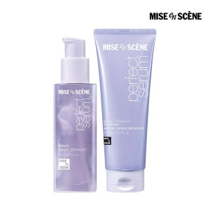 미쟝센 퍼펙트 매직스트레이트 세럼 + 트리트먼트