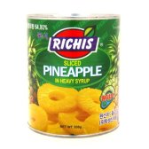 POLARIS PINEAPPLE CANNERY 리치스 파인애플 슬라이스 836g