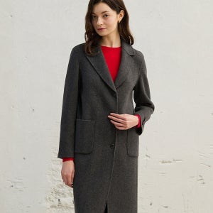 [요하넥스] 히든체크 핸드메이드 싱글코트