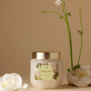 [플루] 퍼퓸드 씨솔트 바디스크럽 500g 화이트블랑 + 실버스푼 4671418