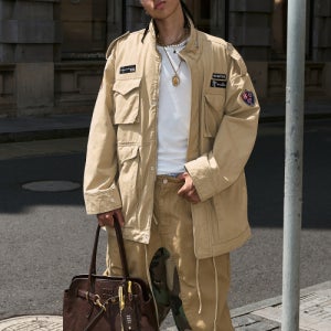 [스팁] M-65* 밀리터리 파카 베이지 ST-25FW-JK-BR-15