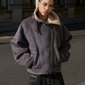 [스팁] Copenhagen*Shearling suede jumper _ Black ST-25FW-WT-BR-37