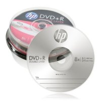 HP DVD+R 8배속 8.5GB 듀얼레이어