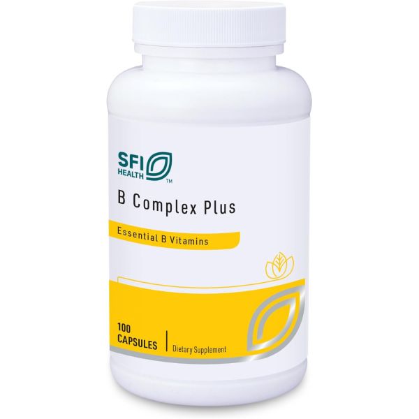 비타민B 피로 피부 클라이어 랩스 <b>B 콤플렉스</b> 플러스 B12 메틸코발라민 B6 <b>메타폴린</b> 엽산 함유 비타민 에너지 위장관 저자극성(100캡슐)  1개