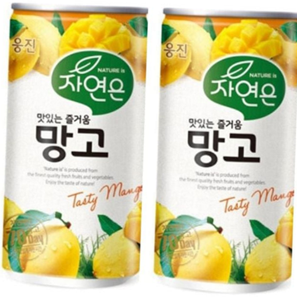 180ml 웅진 자연은 망고 업소용 웅진 망고 음료 박스 벌크