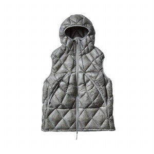 [로아] [라벨루쏘]  FW25 남성 누나 퀼팅 패딩 조끼 RBMW0493FA327 GRY0004