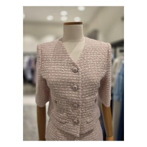 모조 트위드 셋업 자켓 (J252XSF103) 841402