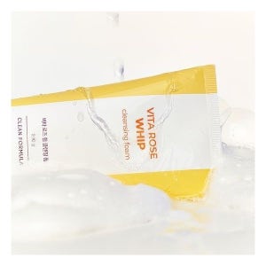 [NEW] 포인트앤 비타 로즈 휩 클렌징폼 200g