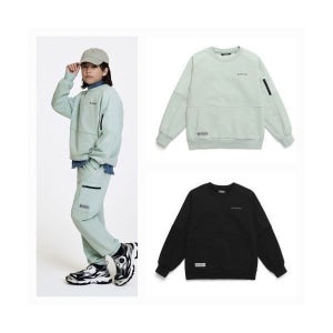 블랙야크키즈 BK우즈맨투맨티셔츠 971392