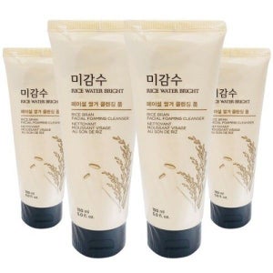 더페이스샵 미감수 브라이트 쌀겨 클렌징폼 150ml 4개
