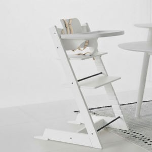 스토케 *빠른배송* 트립트랩 하이체어 화이트워시 네추럴 베이비세트 트레이