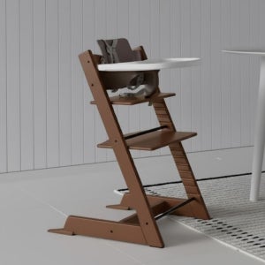 스토케 *빠른배송* 트립트랩 하이체어 웜브라운 오크웜브라운 베이비세트 트레이