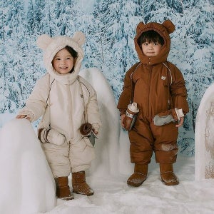 (현대Hmall) [보리보리/해피프린스]해피 베어 올인원 스키복