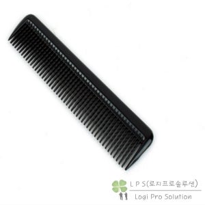 비제이마켓 남자 일자빗 13X3CM 검정색 러블리빗 헤어빗 미용빗