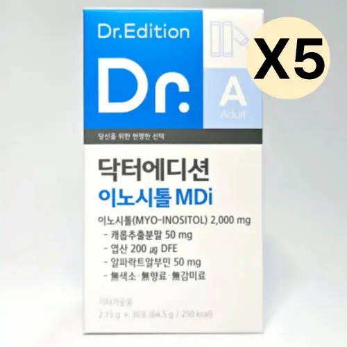 <b>닥터에디션 이노시톨 MDi</b> 엽산 알부민 스틱 30포 X5
