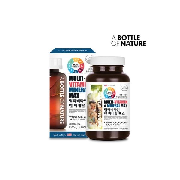 <b>정직</b>을 담다 어바틀 멀티<b>비타민</b> 앤 미네랄 맥스미 1100mg x 90정