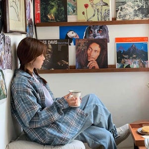 내일도착 셔츠/남방 [개강룩/간절기/데일리/오버핏/3컬러/직진/당일발송]뉴트로 체크셔츠 가을 겨을 출근룩 레이어드