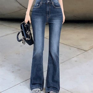 내일도착 부츠컷 ⭐️4.9평점⭐️국내제작 청초 세미 부츠컷 하이웨스트 pt(하객룩/데이트룩/데일리룩/소개팅룩)