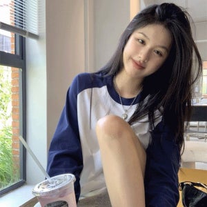 내일도착 긴소매티셔츠 [뉴트로 캠퍼스룩] 오버핏 레글런 루즈핏 긴팔티 - 나그랑 면티 베이직 캠퍼스룩 편한 봄가을