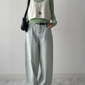 내일도착 긴소매티셔츠 [베이직템] 톨린 브이넥 텐션 긴팔 티셔츠 (5C)