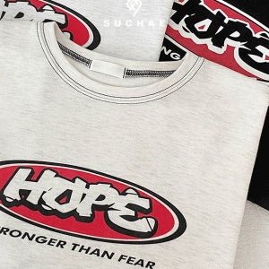 내일도착 반소매티셔츠 실물대박🖤라인 스티치 레터링 빅사이즈 오버핏 남여공용 커플 반팔 티셔츠