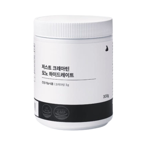 맥널티바이오 잠백이 저스트 <b>크레아틴</b> 모노 하이드레이트  300g, 1개