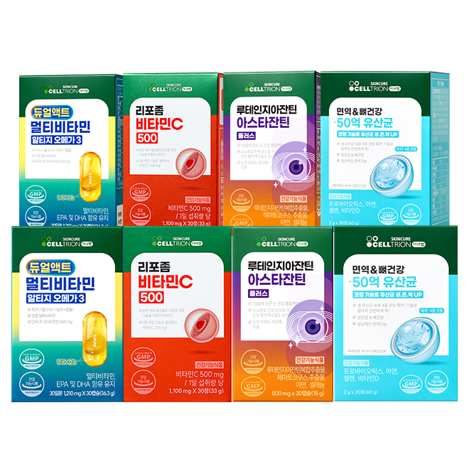 <b>셀트리온스킨큐어</b> 이너랩 8종 기획세트