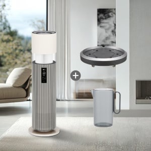 LG 퓨리케어 오브제컬렉션 하이드로타워 + 무빙휠 + 급수비커 세트 HY705RSUAMB