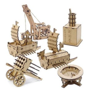 조선과학 3D나무퍼즐 6종 모형조립 초등학생 만들기 수업