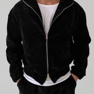 레븐 벨로아 하이넥 집업(3color)