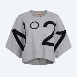 [넘버투애니원][N21]N21 빅로고 티셔츠 반팔티 누메로벤투노(N2TAS25006GYX)