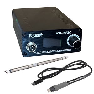 KDsafe T12 일반형 DC 고주파 디지털 OLED  인두기 납땜기 온도조절
