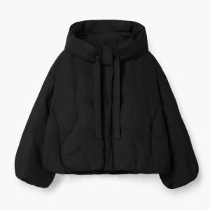 [에피그램] 후드 스티치 숏 다운 EFUCW25201BKX EFUCW25201BKX