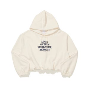 [마크엠] 여성 윈터 크롭 후디 아이보리 (MHIBI8657) MHIBI8657