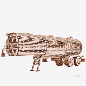 목재퍼즐 조립퍼즐 목재모형 우드 입체퍼즐 탱크 트레일러