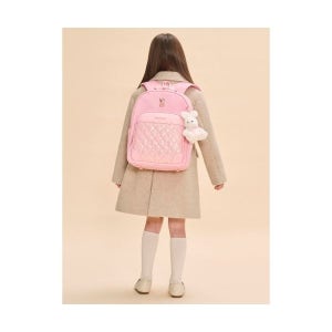 빈폴 키즈 빈폴 BEANPOLE KIDS 리본 퀼팅 여아 책가방 세트 핑크 (BI51D4G07X)