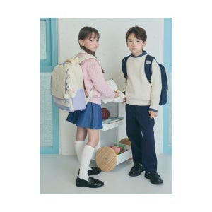 빈폴 키즈 빈폴 BEANPOLE KIDS 토끼 체크 클래식 책가방 세트 아이보리 (BI51D4U020)