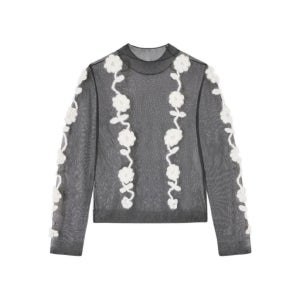 가니 크로셰 플라워 메시 탑 K2649 TP444632900