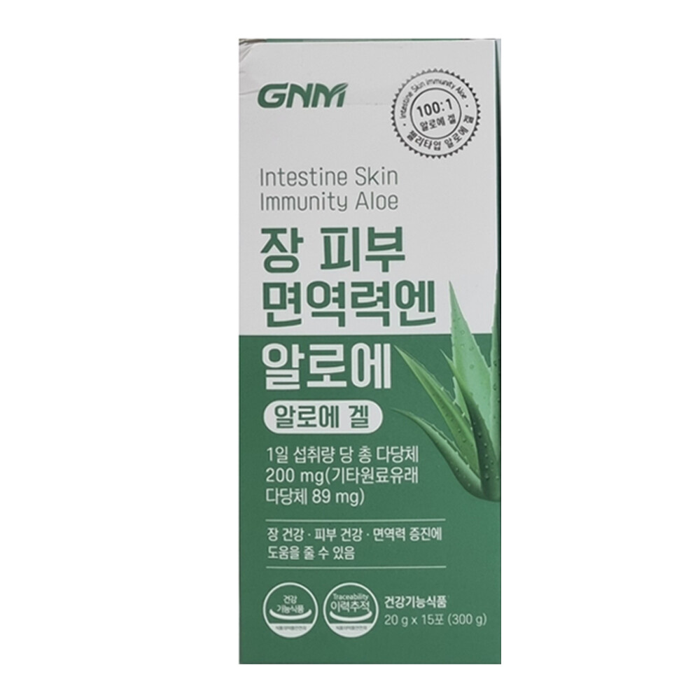 <b>GNM</b>자연의품격 <b>GNM</b>자연의품격 장 피부 면역력엔 <b>알로에</b> 20g x 15포 6박스