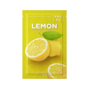 더샘 내추럴 마스크팩 레몬(브라이트닝) 1매