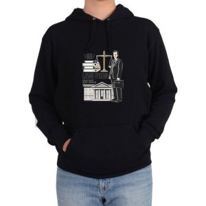 [하프클럽]후드티 변호사 로펌 법원 정의그림 다양한 색상 사이즈