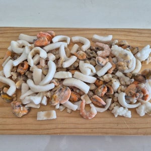 [에시카창고] 손질 냉동 해물모듬 600gx4팩 업소용 해물믹스 짬뽕 파전 캠핑 간편 새우살 홍합살 오징어