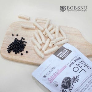 밥스누 유기농 간식 현미스틱 건강 약콩 아이과자 x 1박스 총15봉