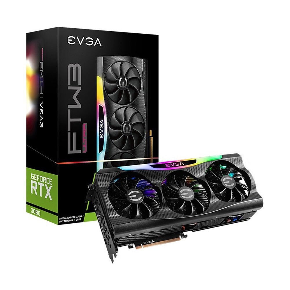 EVGA GeForce RTX 3080 12GB 교체 3090ti BLACK 원본 금속