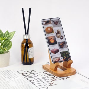 휴대폰 태블릿 거치대(이니셜각인), 제이우드