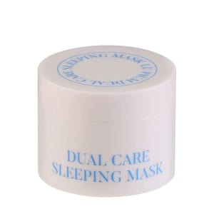 LU’PIUM 듀얼 케어 슬리핑 마스크 150g - 프레시 모이스처라이징 마일드 젤 타입 및 풍부한 영양 공급, 단단한 질감의