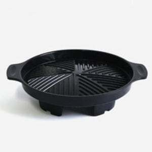 나들이 캠핑용 가정용 그릴팬+화로+나무손잡이 세트 (WF0B843)