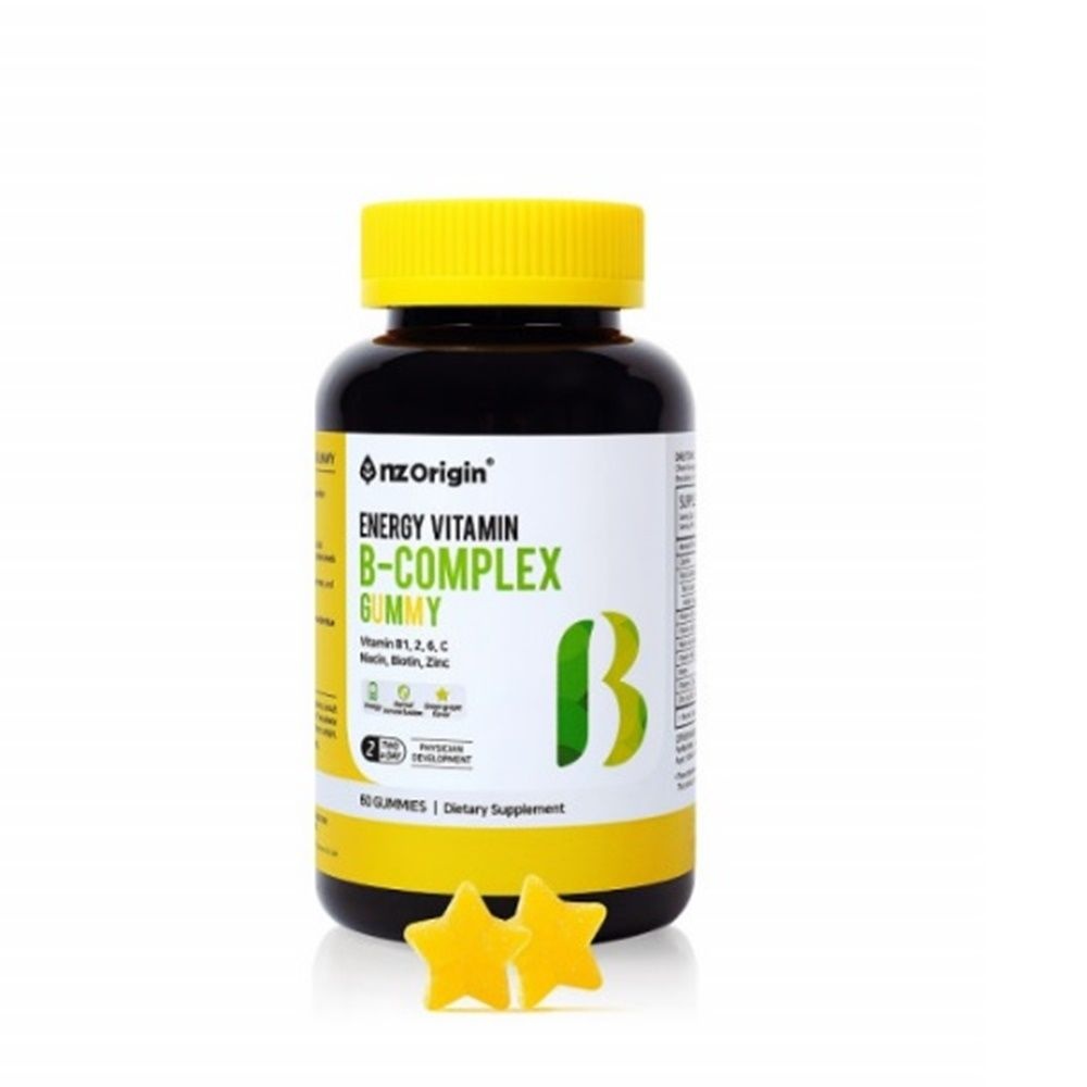미국 에너지 비타민B 컴플렉스 고함량 b2 b6 나이아신 비오틴 비타민c 아연 60꾸미